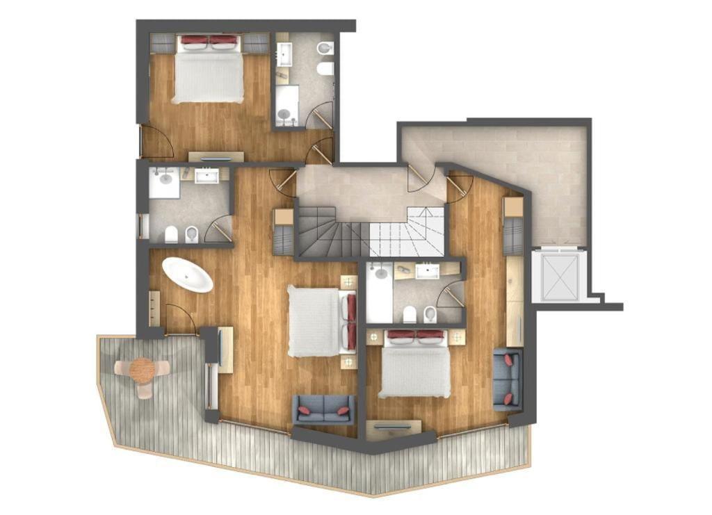 Santa Cristina Val Gardena Luxury Chalet Lefiro מראה חיצוני תמונה